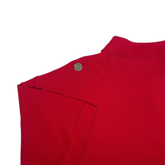 Ralph Lauren Mens 4XLT Polo Short Sleeve Red Cotton Shirt - Picture 3 of 6